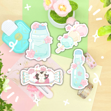 Load image into Gallery viewer, Sakura Snacks Stickers