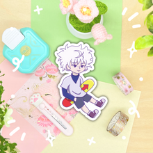 Load image into Gallery viewer, Skateboard Killua Waterproof Sticker