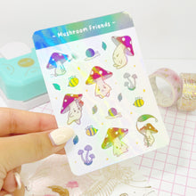 Load image into Gallery viewer, Mushroom Friends Sticker Sheet