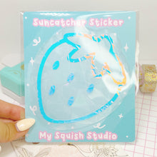 Load image into Gallery viewer, Strawberry Suncatcher Sticker