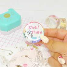 Load image into Gallery viewer, Pronoun Buttons (25% Profits Donated)