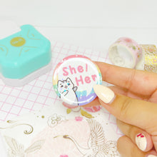 Load image into Gallery viewer, Pronoun Buttons (25% Profits Donated)