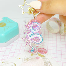 Load image into Gallery viewer, Haku Dragon Keychain