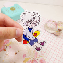 Load image into Gallery viewer, Skateboard Killua Waterproof Sticker