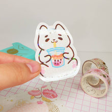 Load image into Gallery viewer, Boba Squish LGBTQ Pride Stickers (25% Profits Donated)