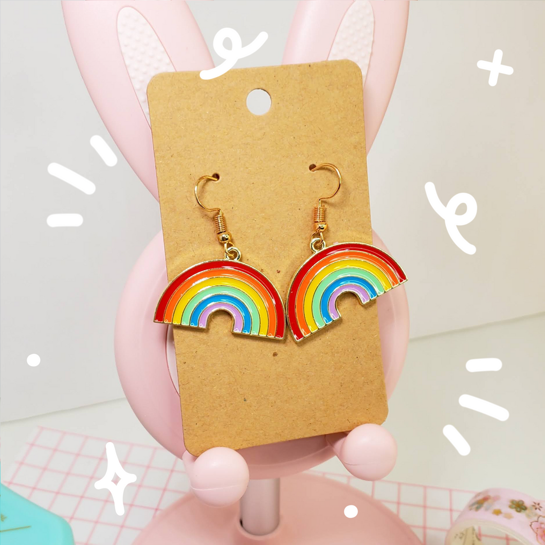 Rainbow LGBTQ Pride Earrings (50% Profits Donated)