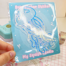 Load image into Gallery viewer, Jellyfish Suncatcher Sticker
